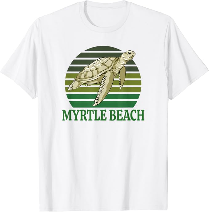 Myrtle Beach Sea Turtle TShirt Clothing